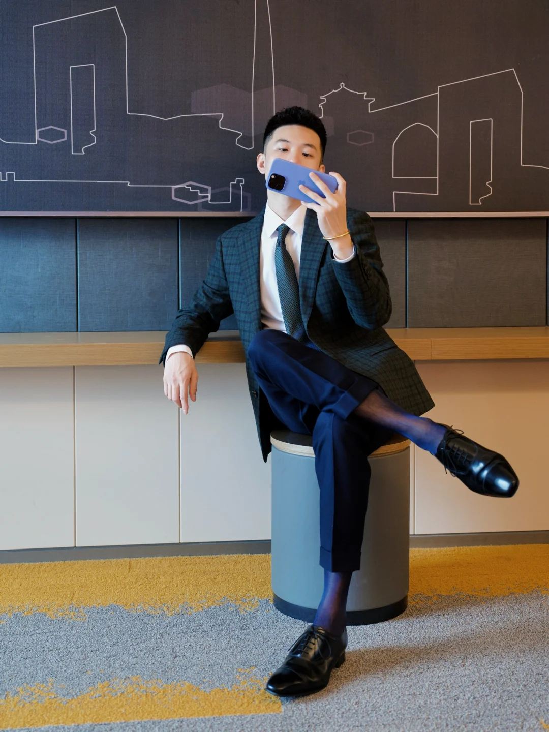 ?｜台风天躲在家试西装