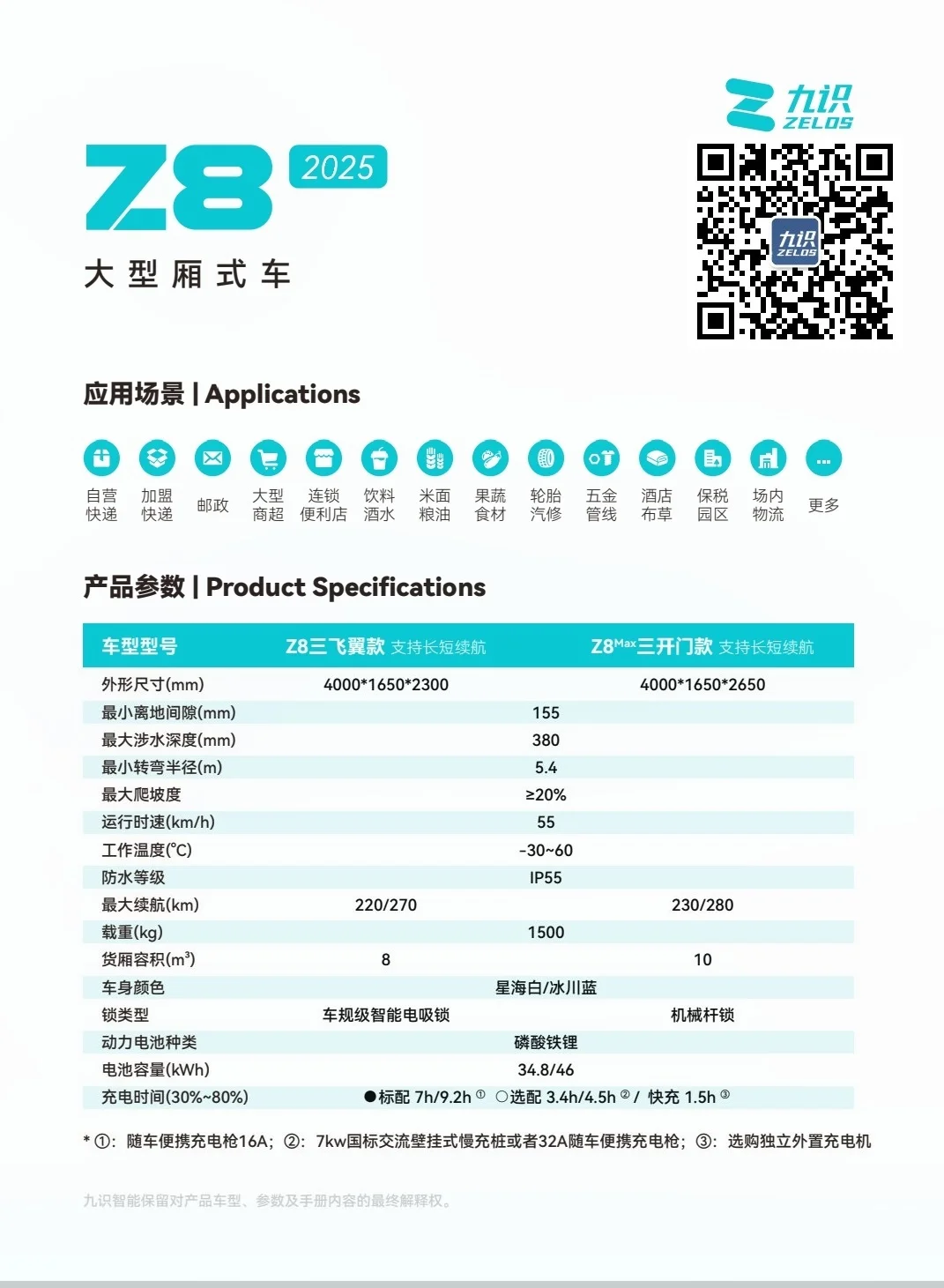 L4级自动驾驶Z8 Z8MAX系列
