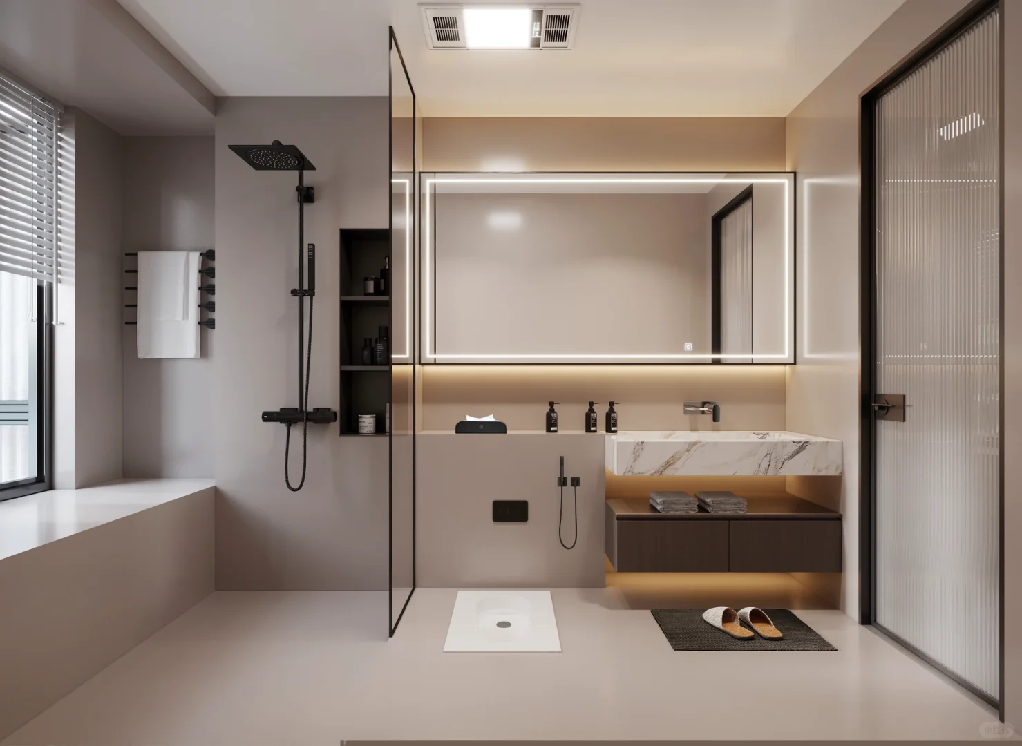 近期案例|中交滨海一家四口简约风的家