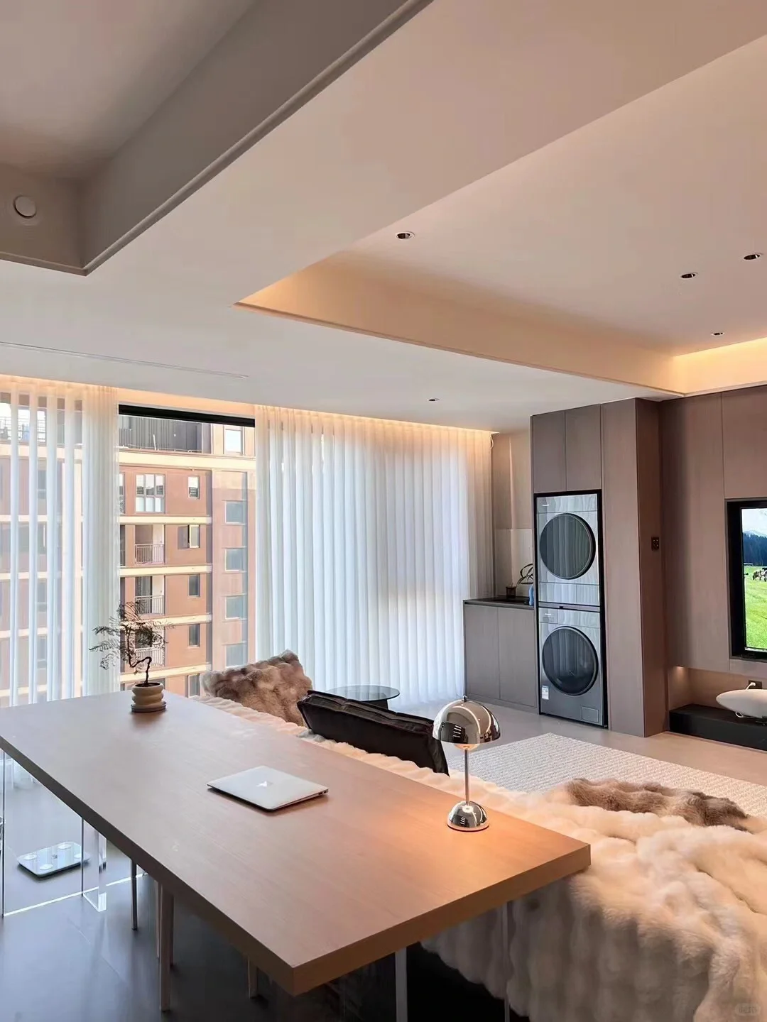 一个细节扩大客厅6㎡，还捡了个书房‼