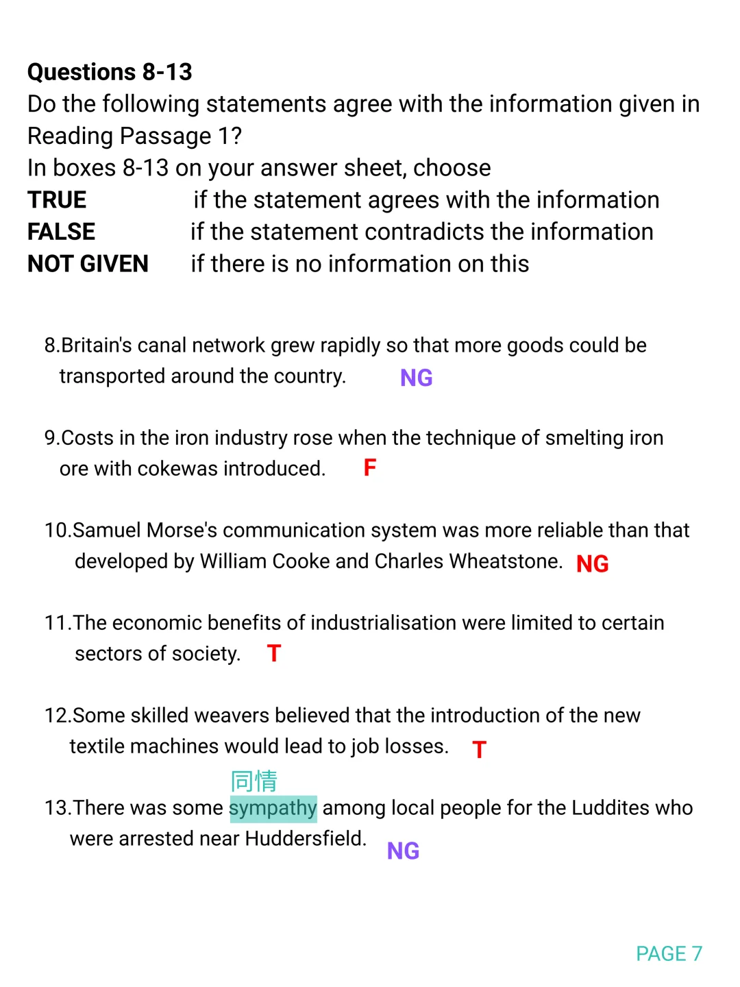 雅思阅读The Industrial Revolution