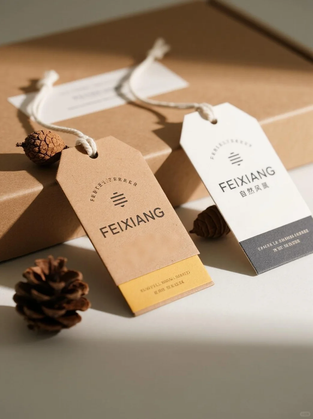 ?自然系吊牌,环保又吸睛