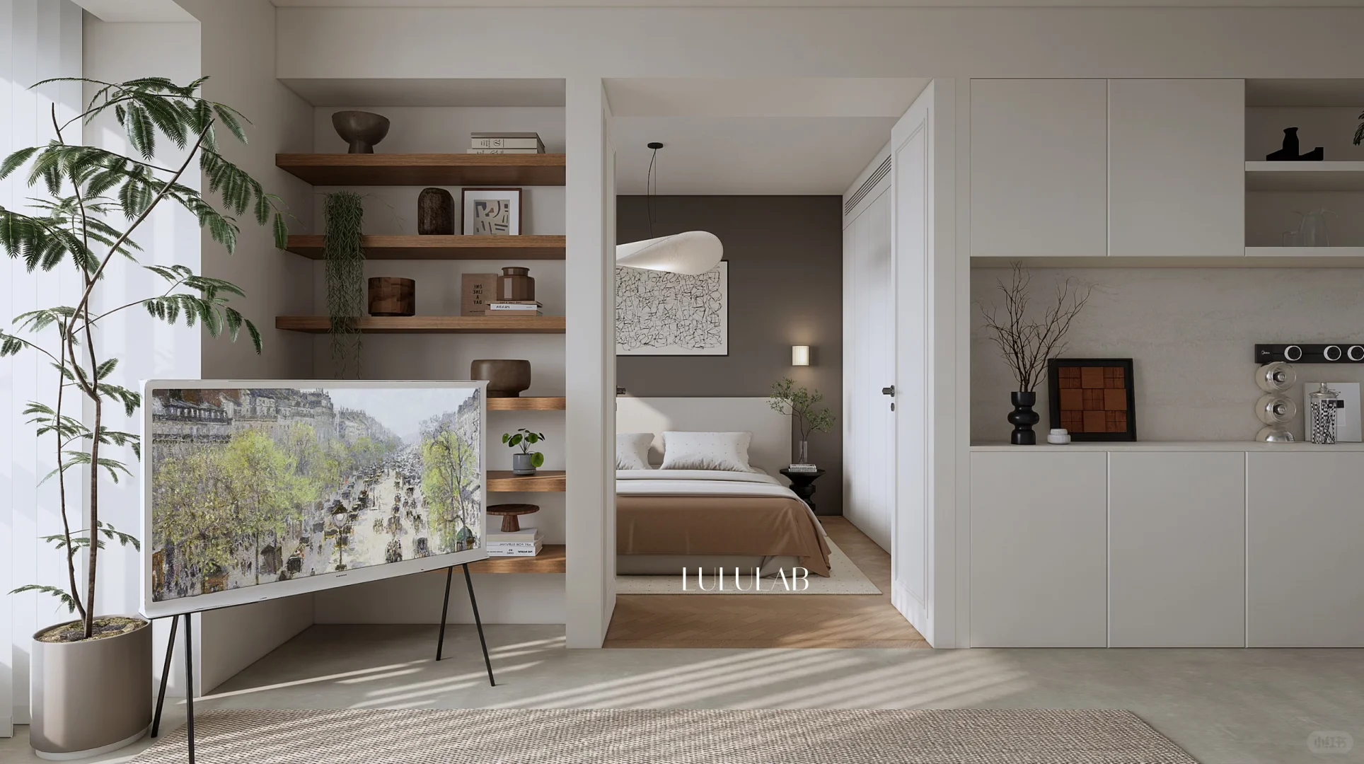 ?78㎡两居改造,安静与松弛并存的生活提案