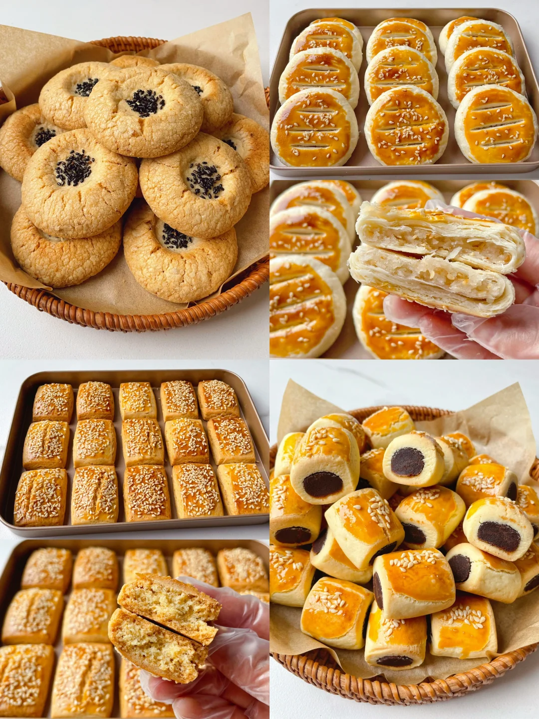 可以邮寄的4种新年糕点配方‼️好吃绝了