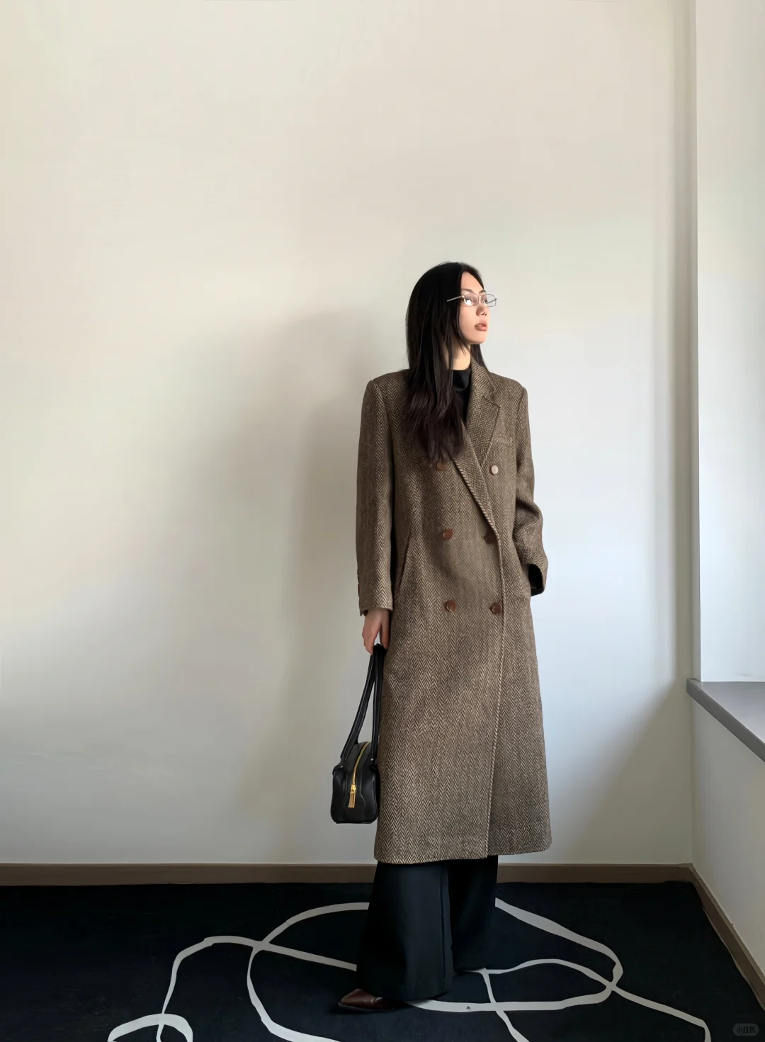 姐系氛围感｜高级allgrey驼色大衣穿搭合集