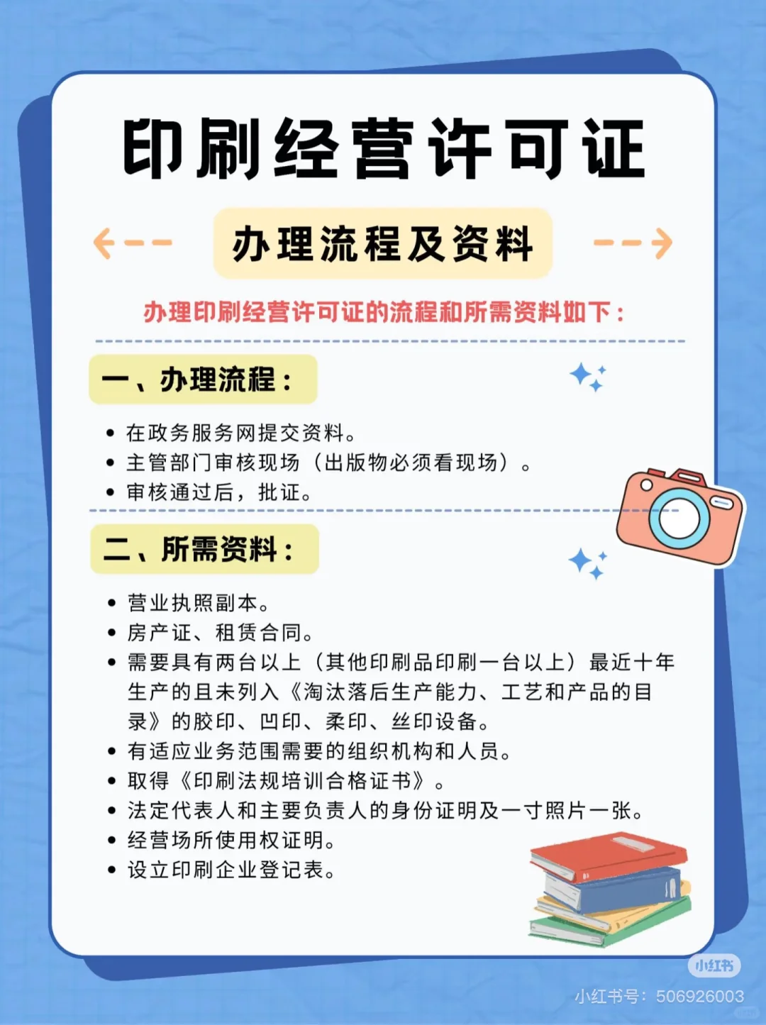 苏州印刷经营许可办理流程?