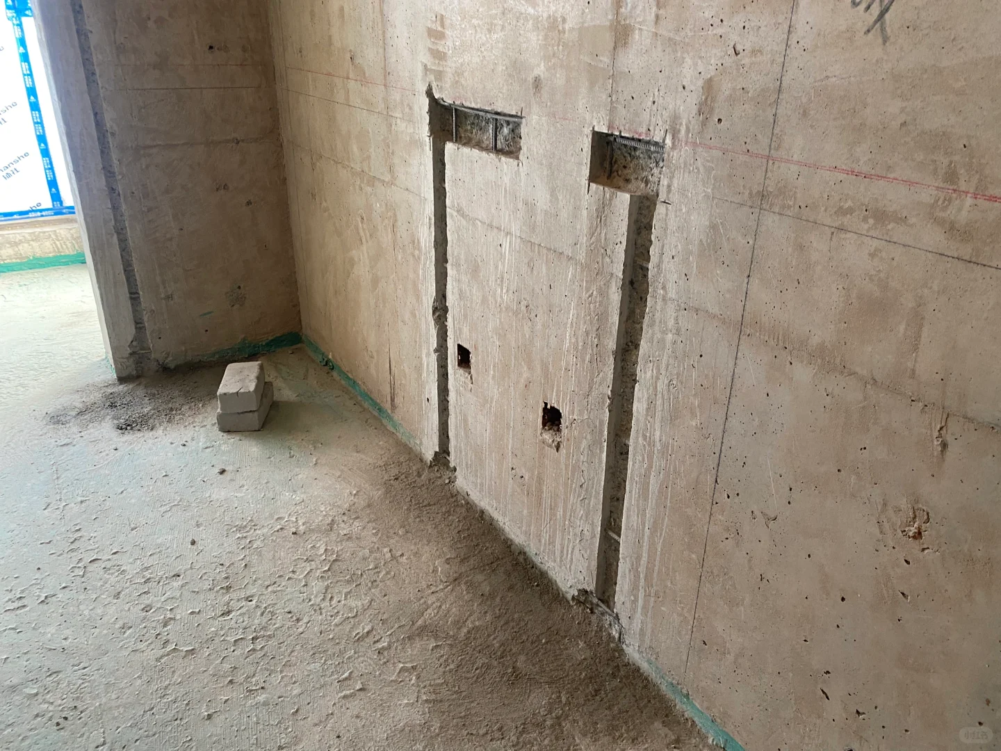 水电改造两天啦