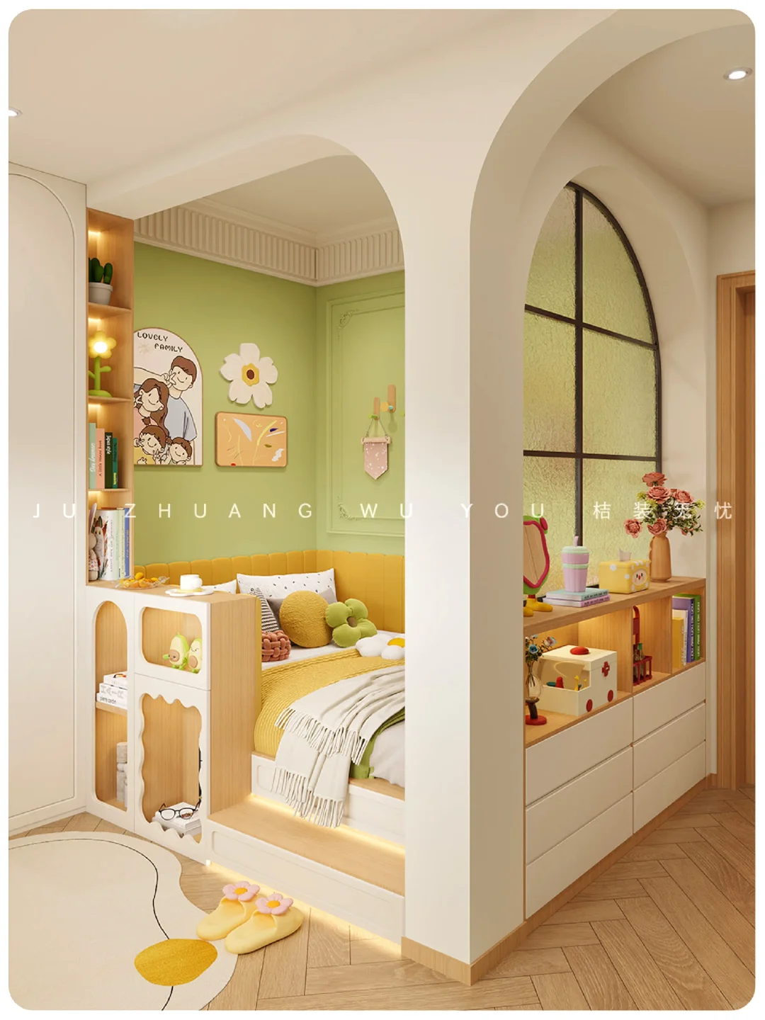 上海72m²地台沙发+复古风,✨被业主赞爆啦~