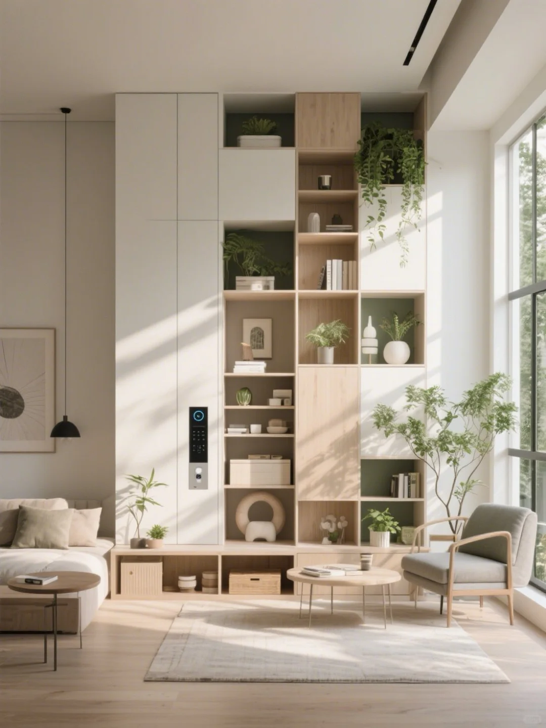 垂直空间创意收纳，把松弛感搬进家