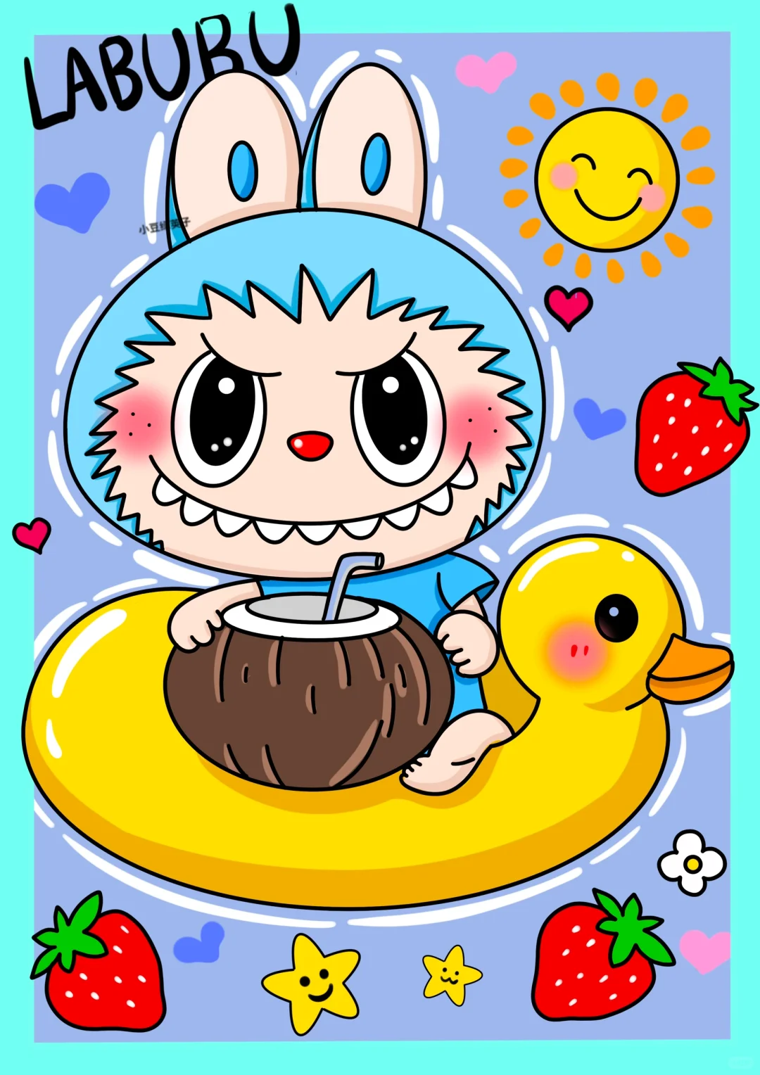 儿童画/《拉布布合集》/儿童创意美术