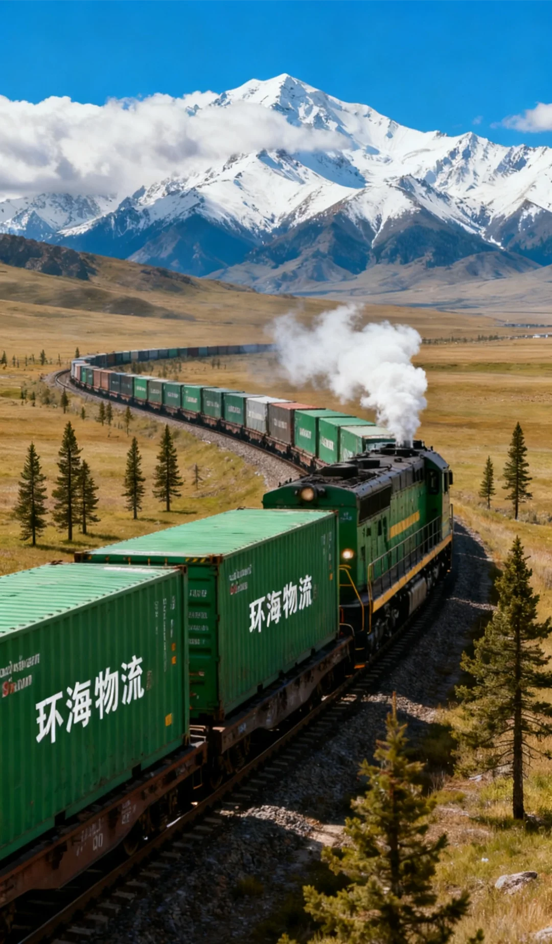 火车轰隆隆，开往中俄中亚！
