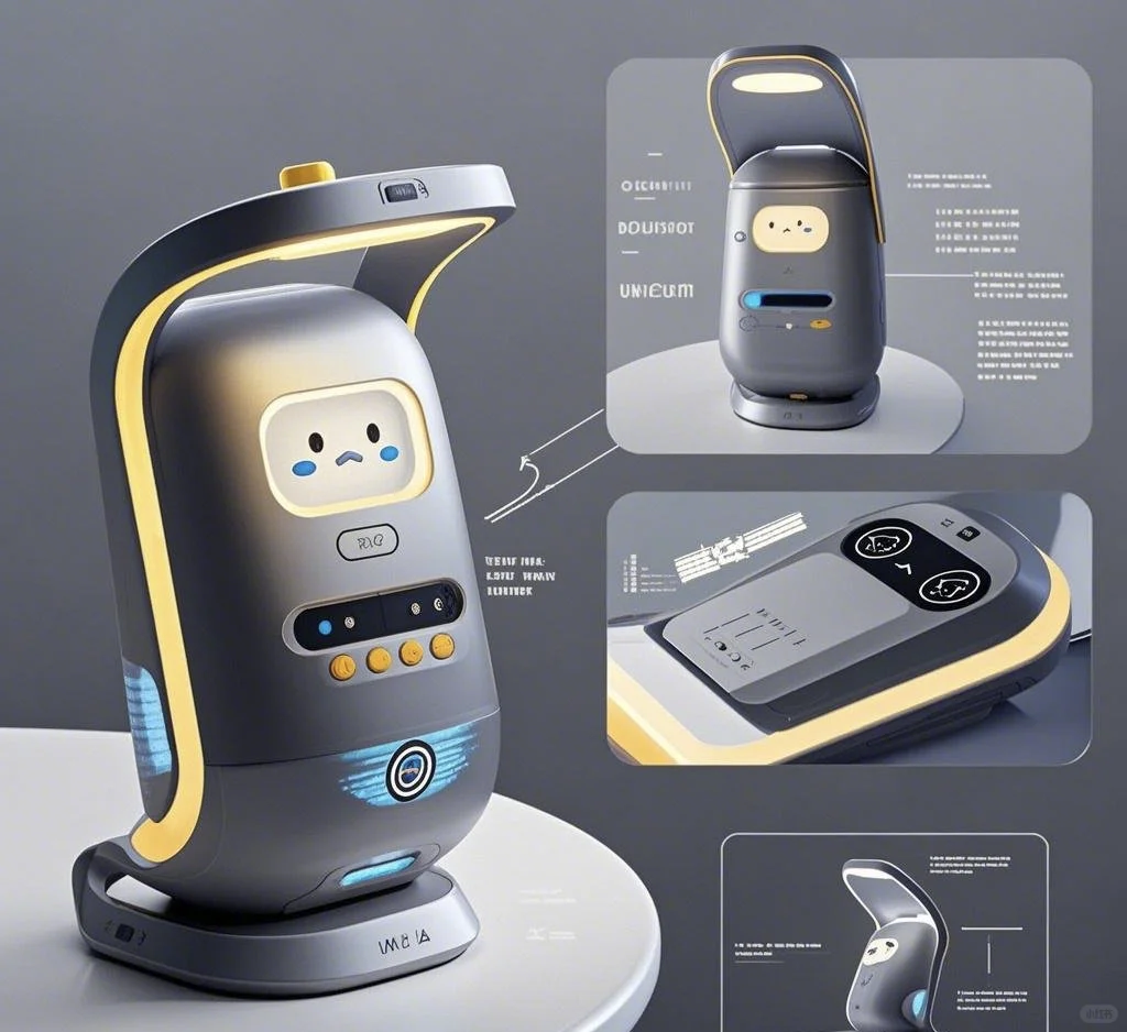 概念学习伴侣台灯:启明!你懂学习它懂你!