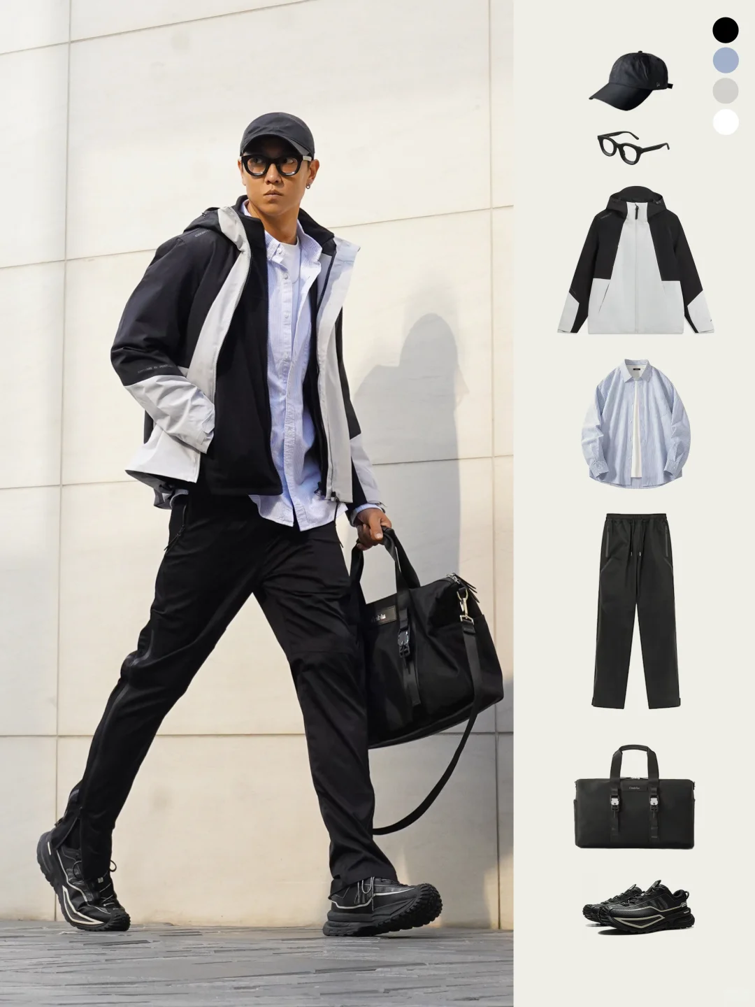 ??40+叔叔|一件冲锋衣?点亮一周穿搭