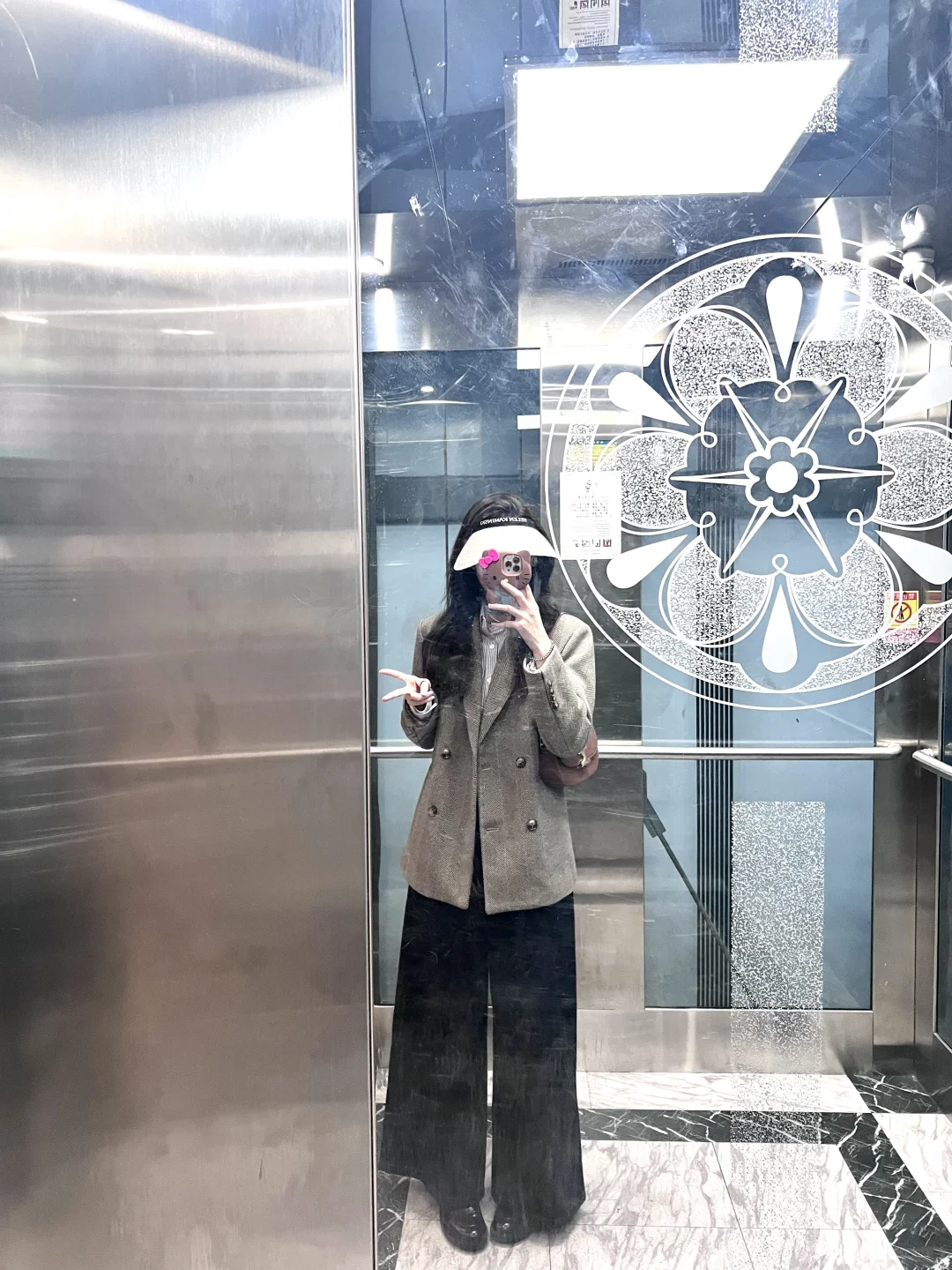 我愿称之秋冬高智感干练气质上班通勤叠穿！