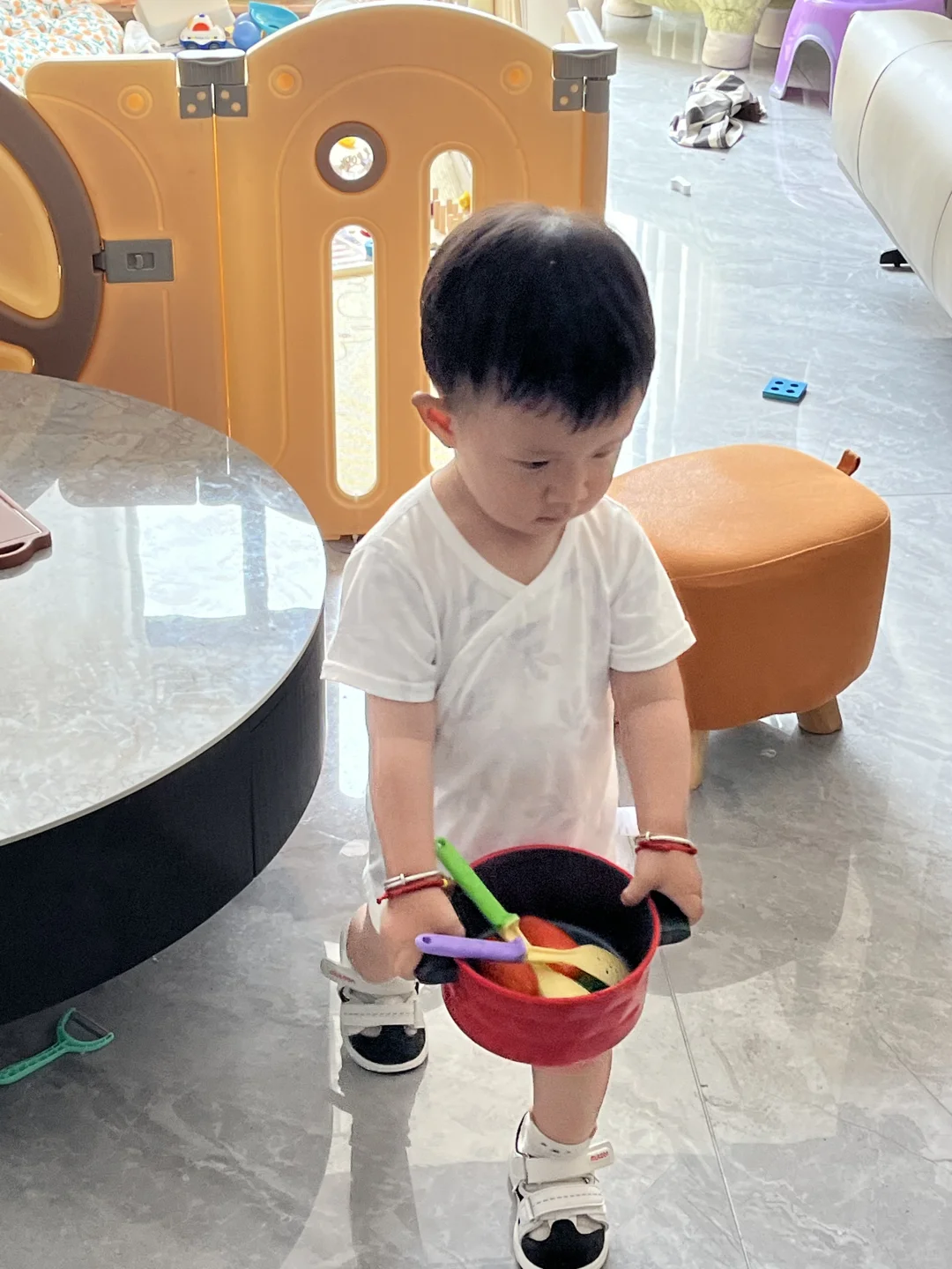 38圆的仿真锅太香啦！儿子“做饭”我追剧?