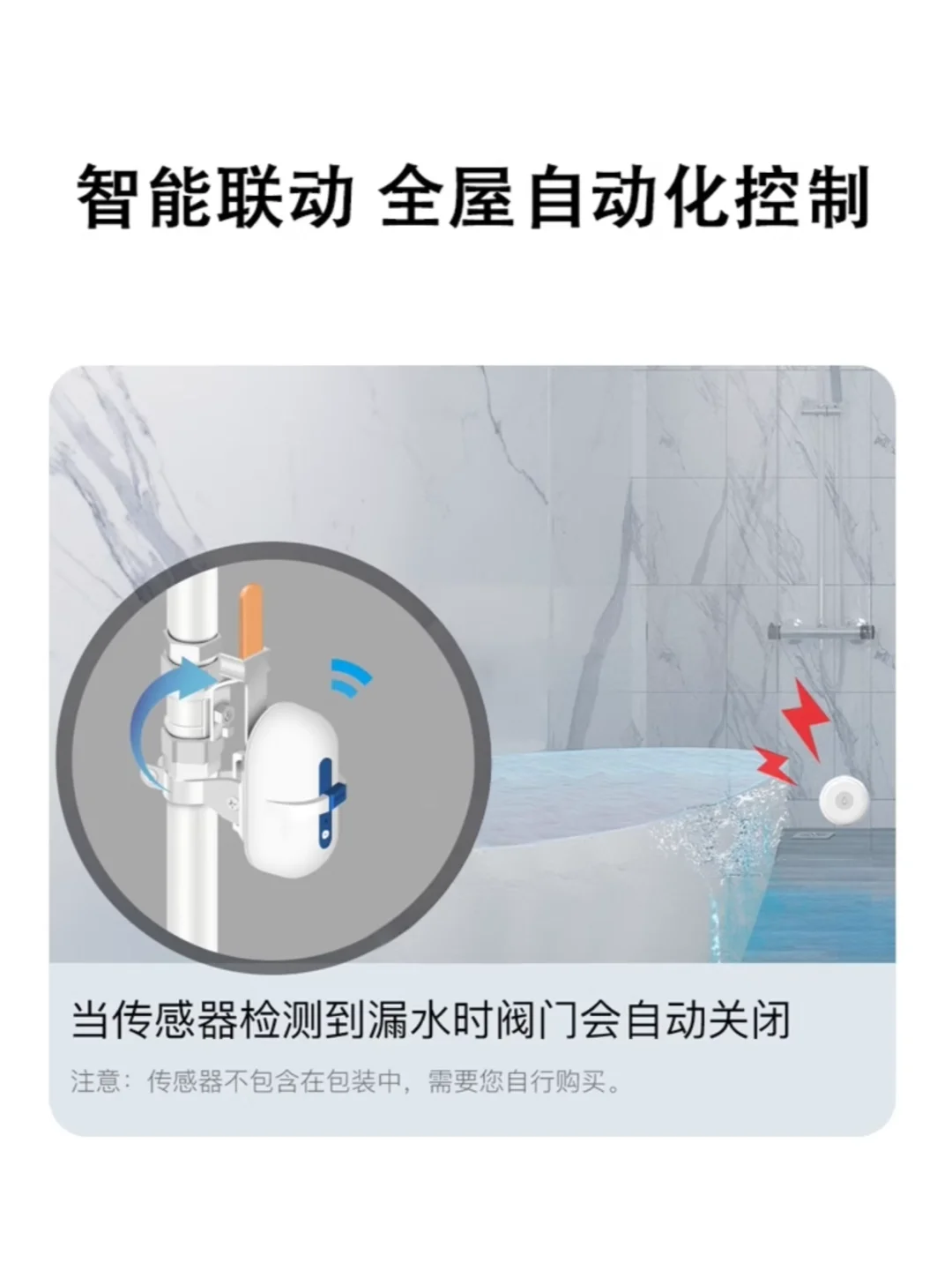 阀门智能丨漏水漏气自动关闭，你的安全助手