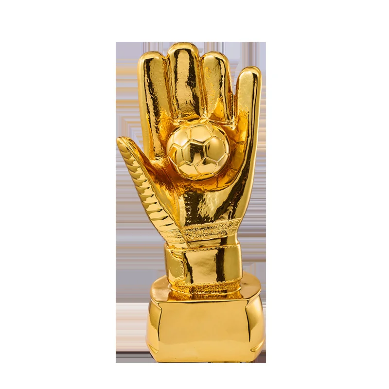 金手套奖杯足球守门员门将射手金球树脂奖杯
