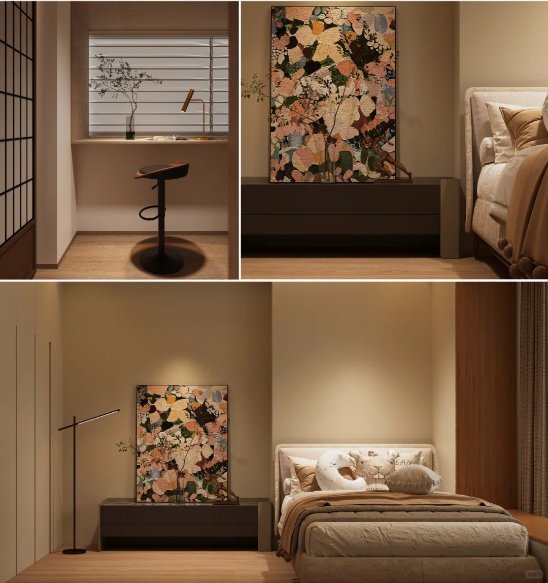 115㎡混搭风?去客厅化设计的家情味?