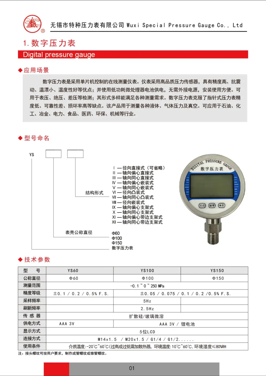 这款数字压力表与众不同