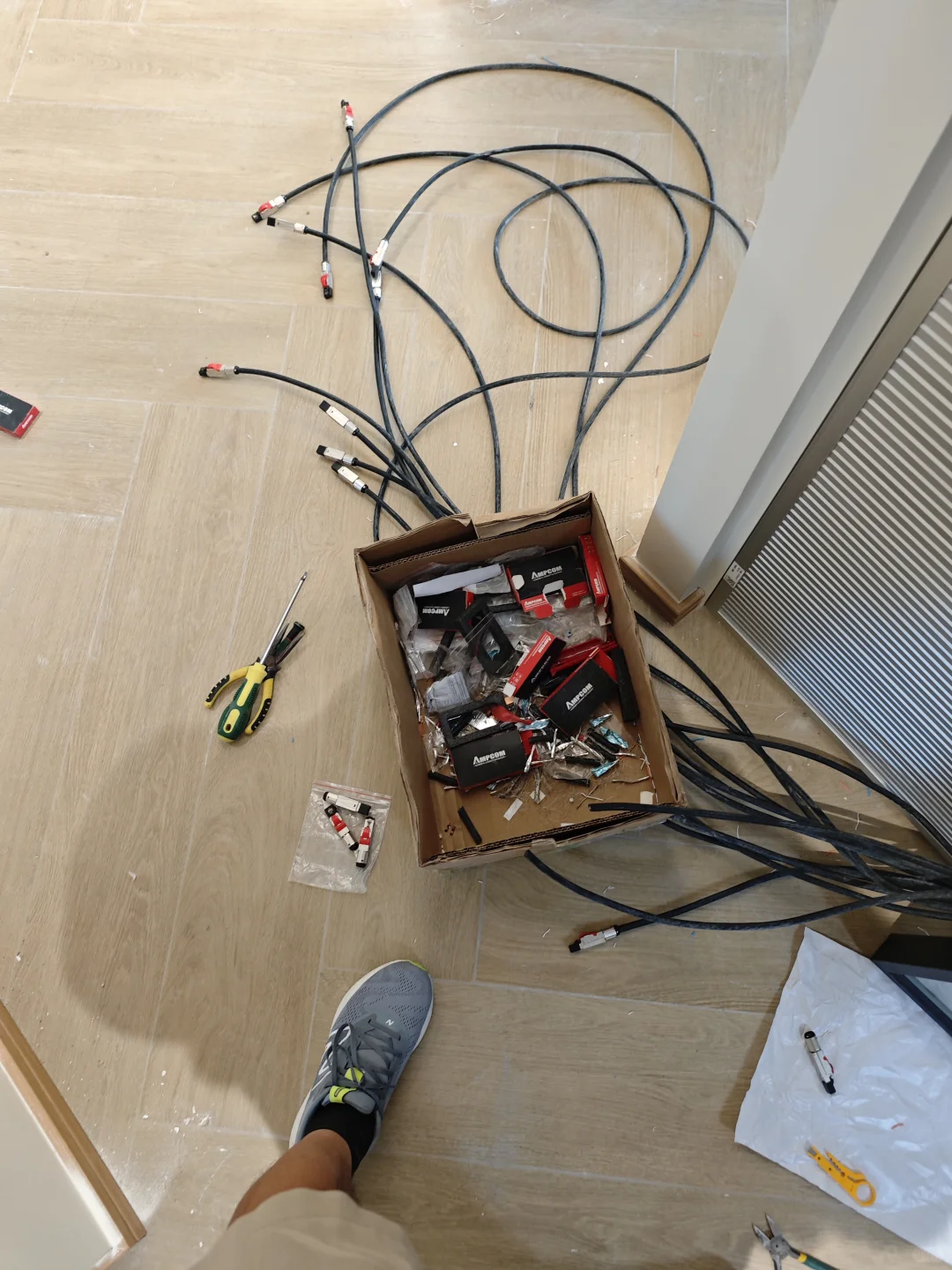 当福禄克8000碰到安普康8类网线,我惊呆了