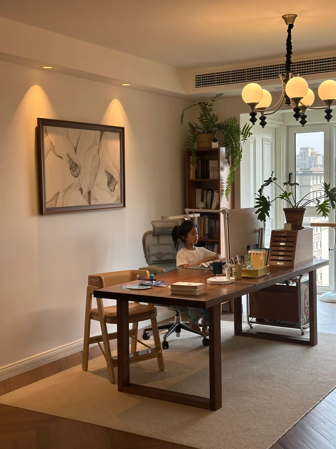 抄作业✅ 去客厅化书房尺寸图来了~