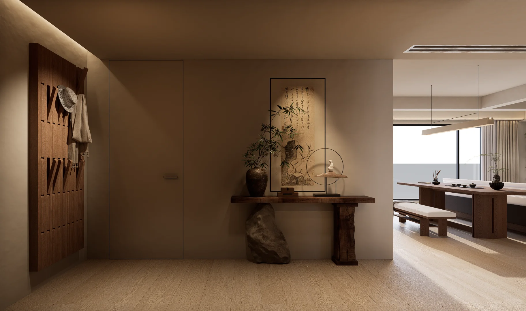 南昌|精装房改头换面宋式风格之家