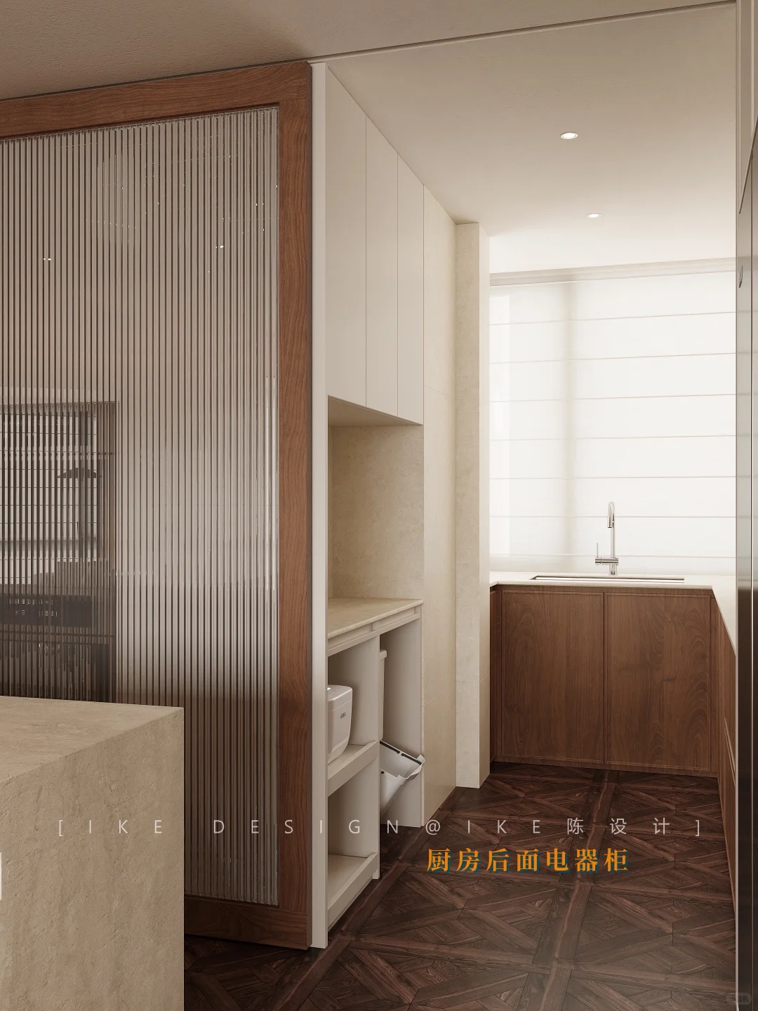 三个空间用一扇门，一门三用，太机智了！