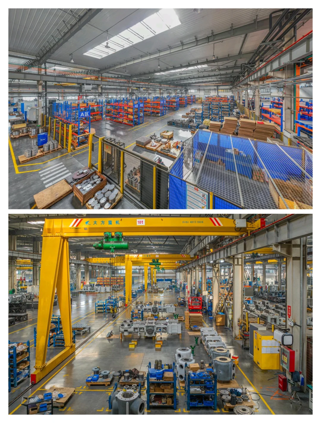 装备制造工厂园区拍摄