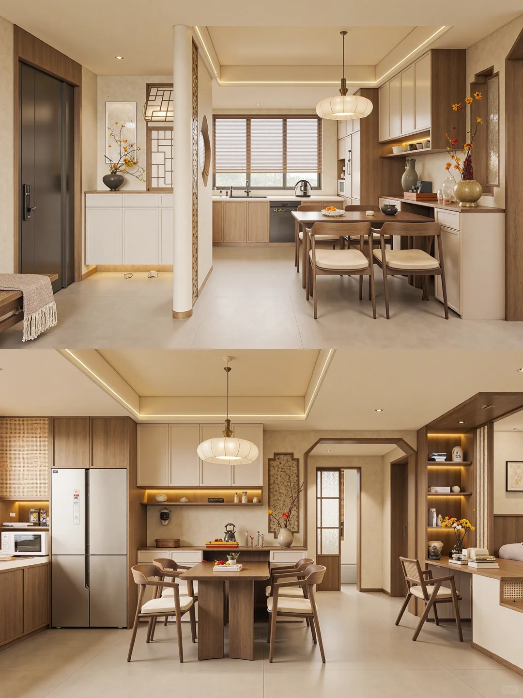 ?被业主狂夸的宋式新家！一房三用到极致