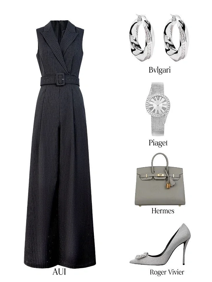 早秋安可拉红时髦穿搭｜不费力极简高智！