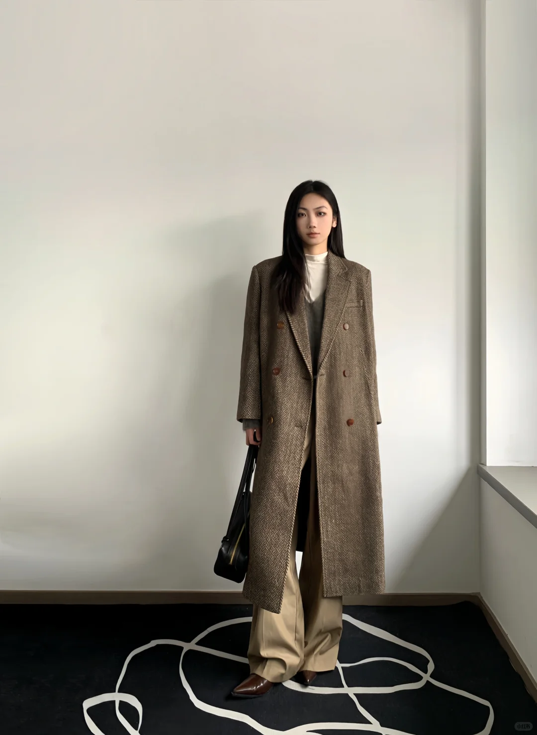 姐系氛围感｜高级allgrey驼色大衣穿搭合集