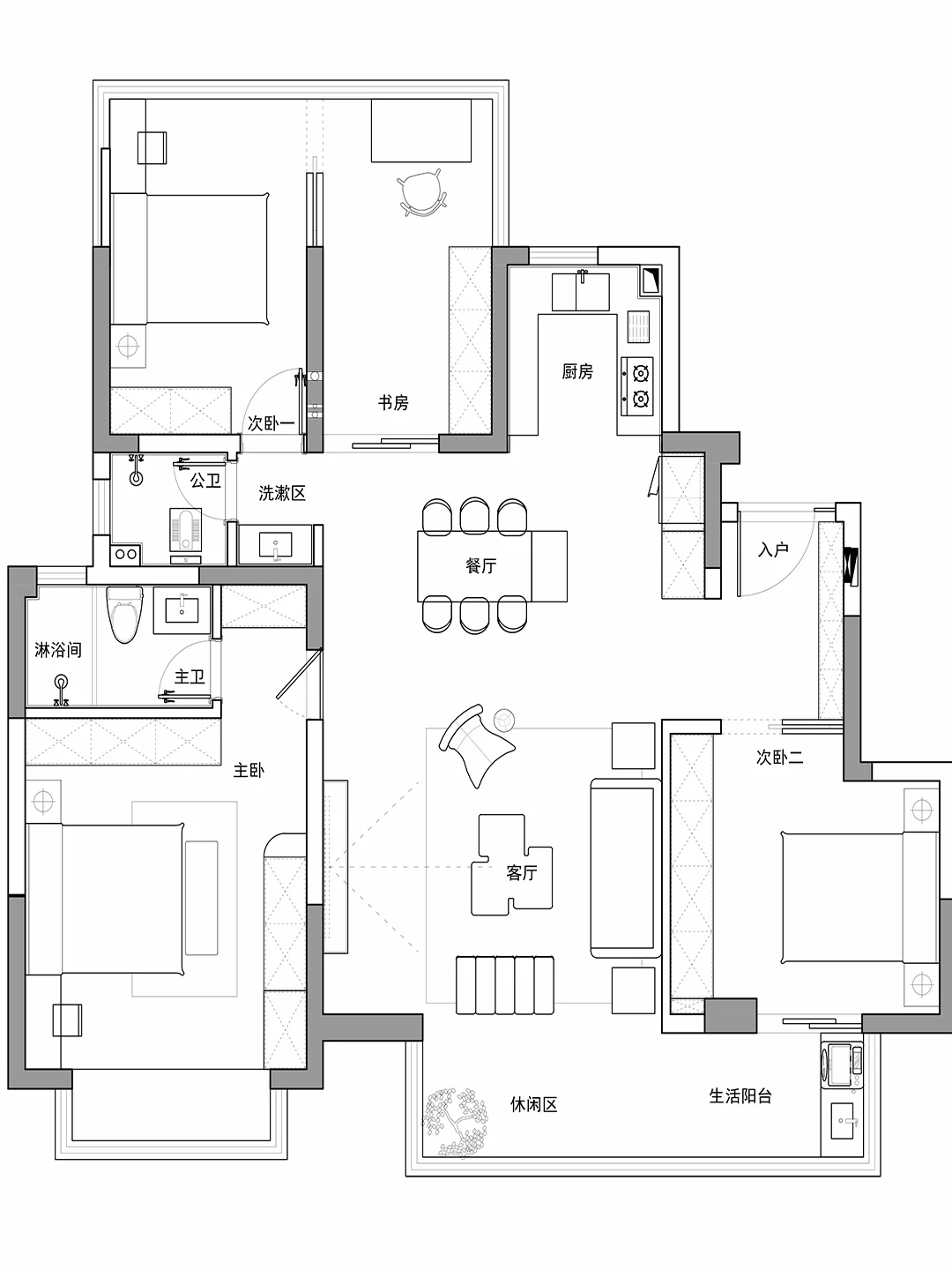 现代家居空间布局灵感✨实用与美学兼得!