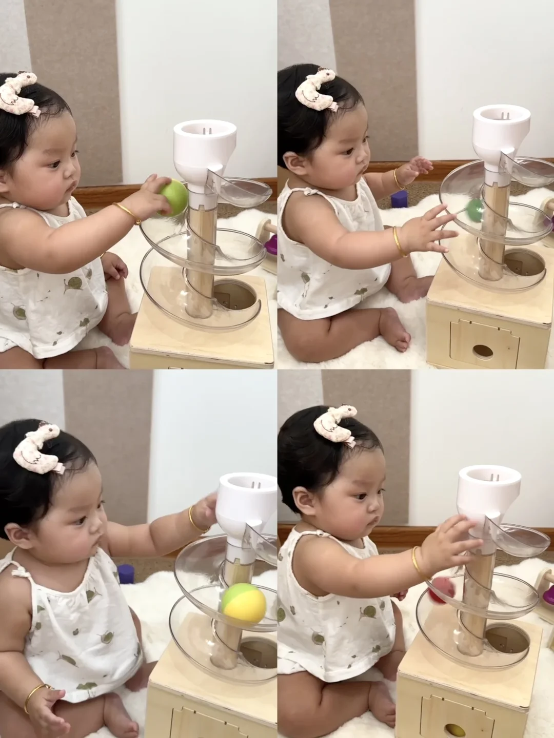 6月龄～2岁宝宝纯自用玩具分享｜蒙式木质玩具