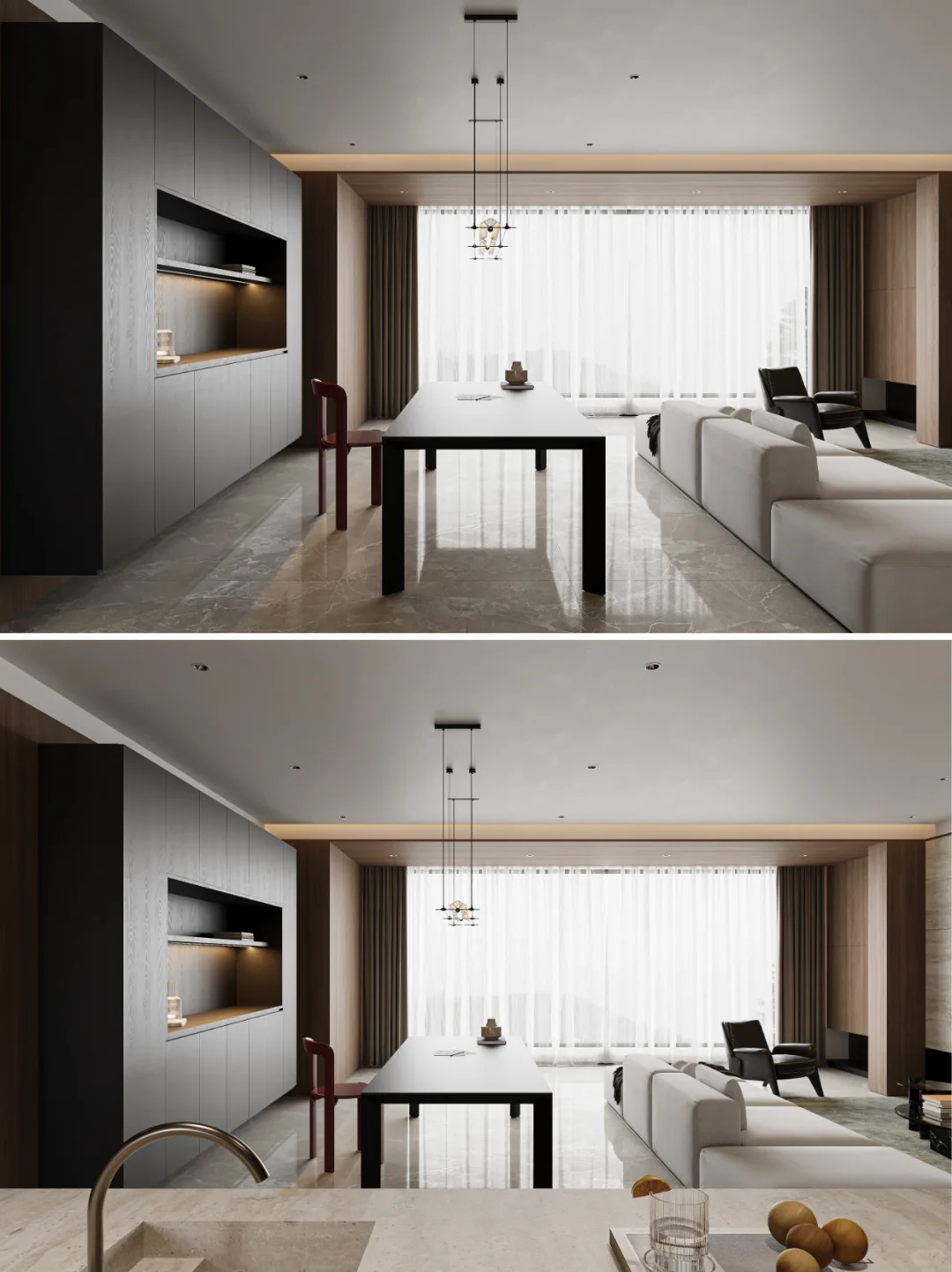 ? 138㎡意式极简宅 | 演绎永恒的高级感