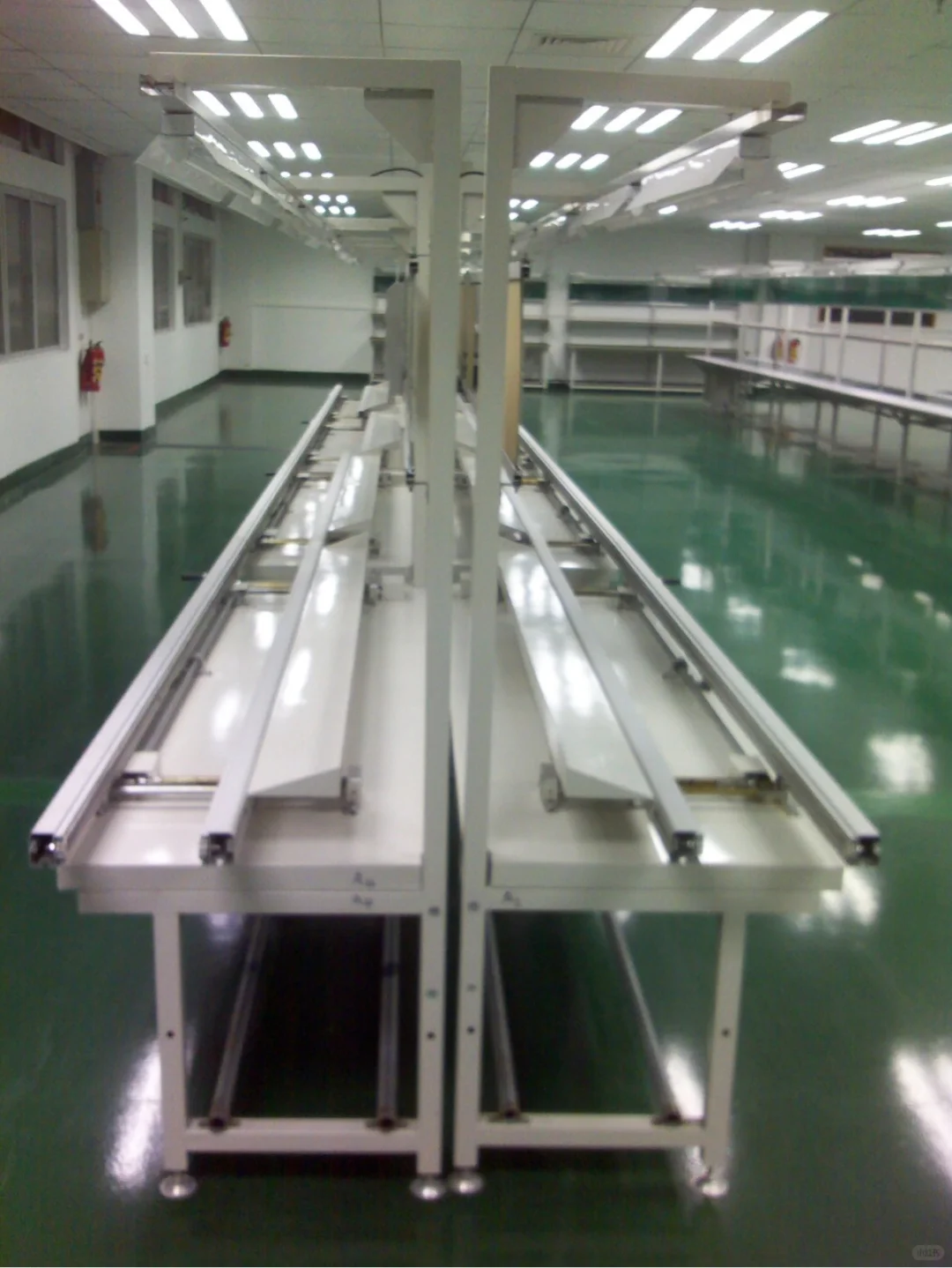 电子厂手工插件流水生产线，