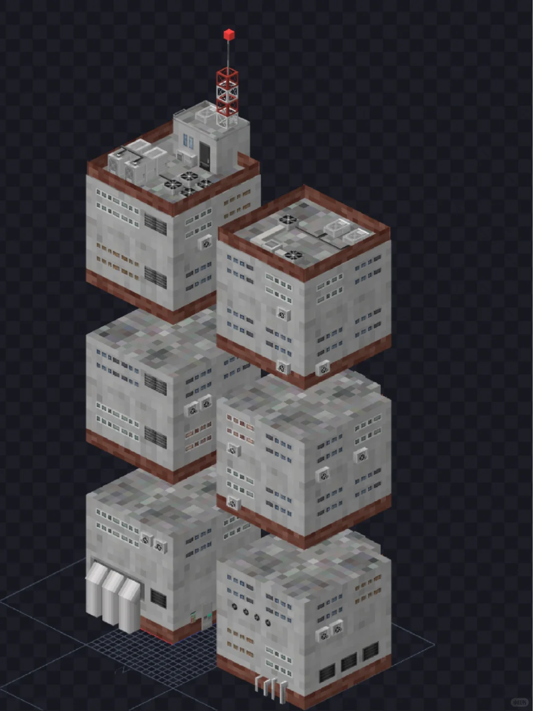 MC建筑模型，招长期合作模型师
