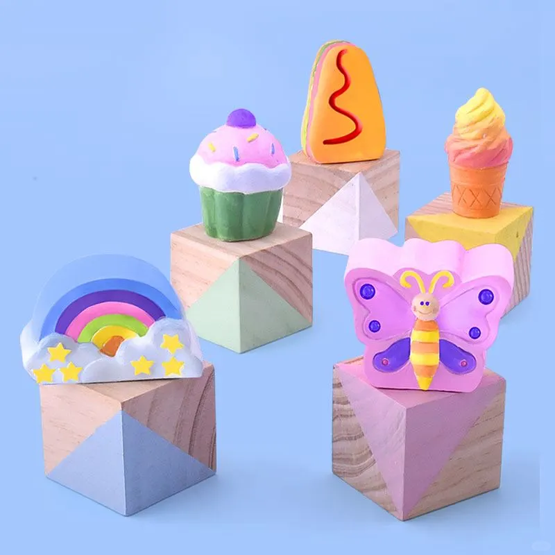 ✨DIY涂鸦女孩娃娃，性价比爆棚