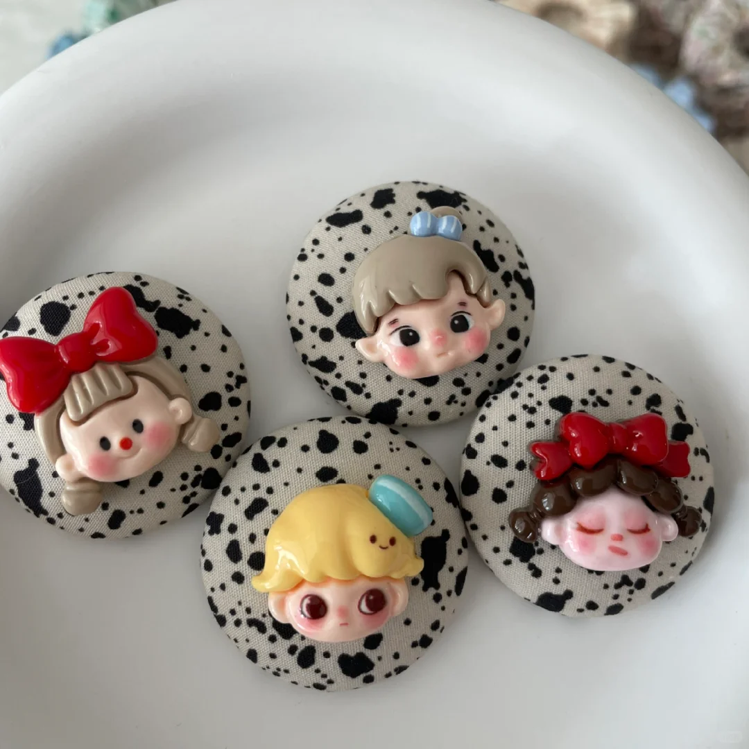 包扣➕树脂配件?立体包扣