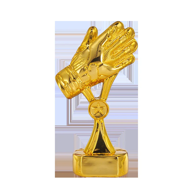 金手套奖杯足球守门员门将射手金球树脂奖杯