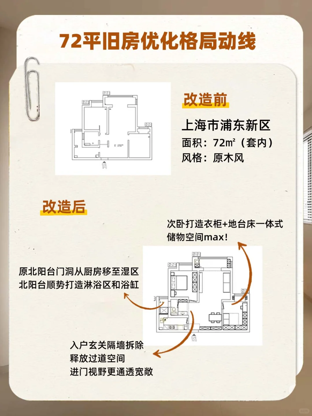 曝光‼️这个上海女设计改旧房有一套‼️