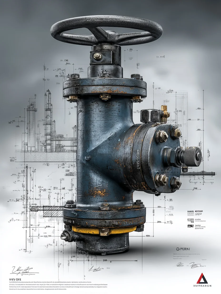 工业闸阀 设计手稿