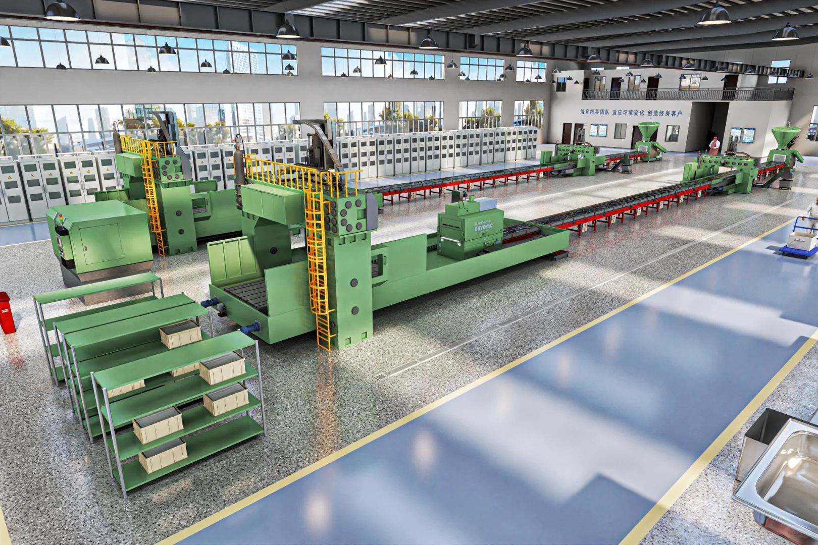 工厂车间效果图制作