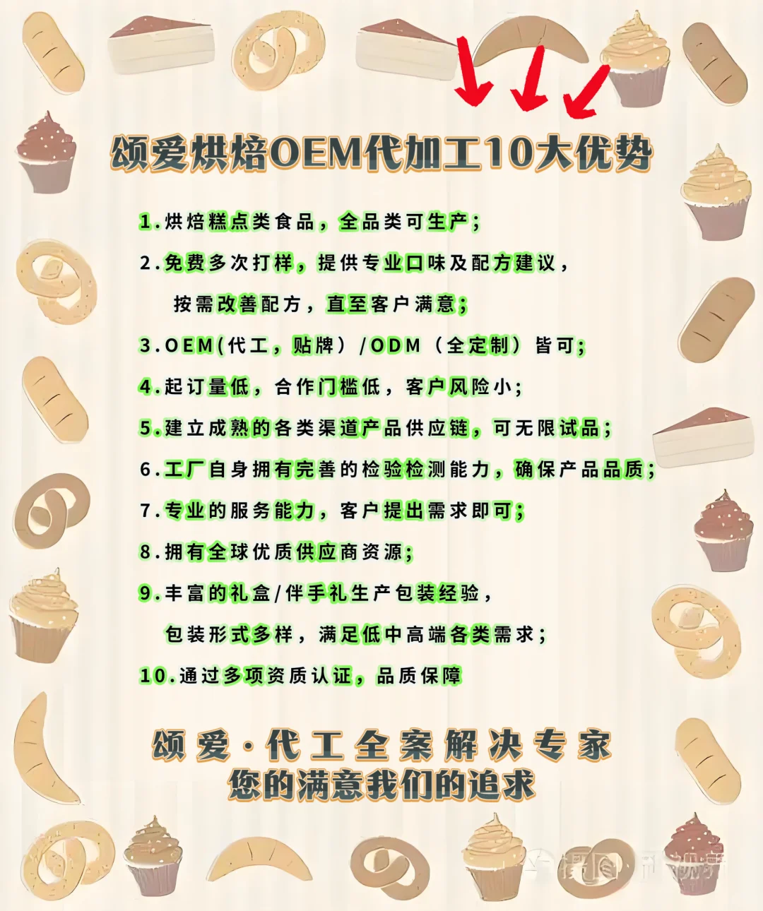 想做烘焙糕点食品,找不到合适的代工厂?