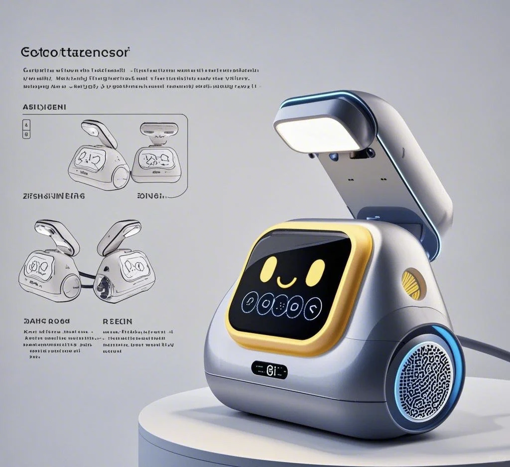 概念学习伴侣台灯:启明!你懂学习它懂你!