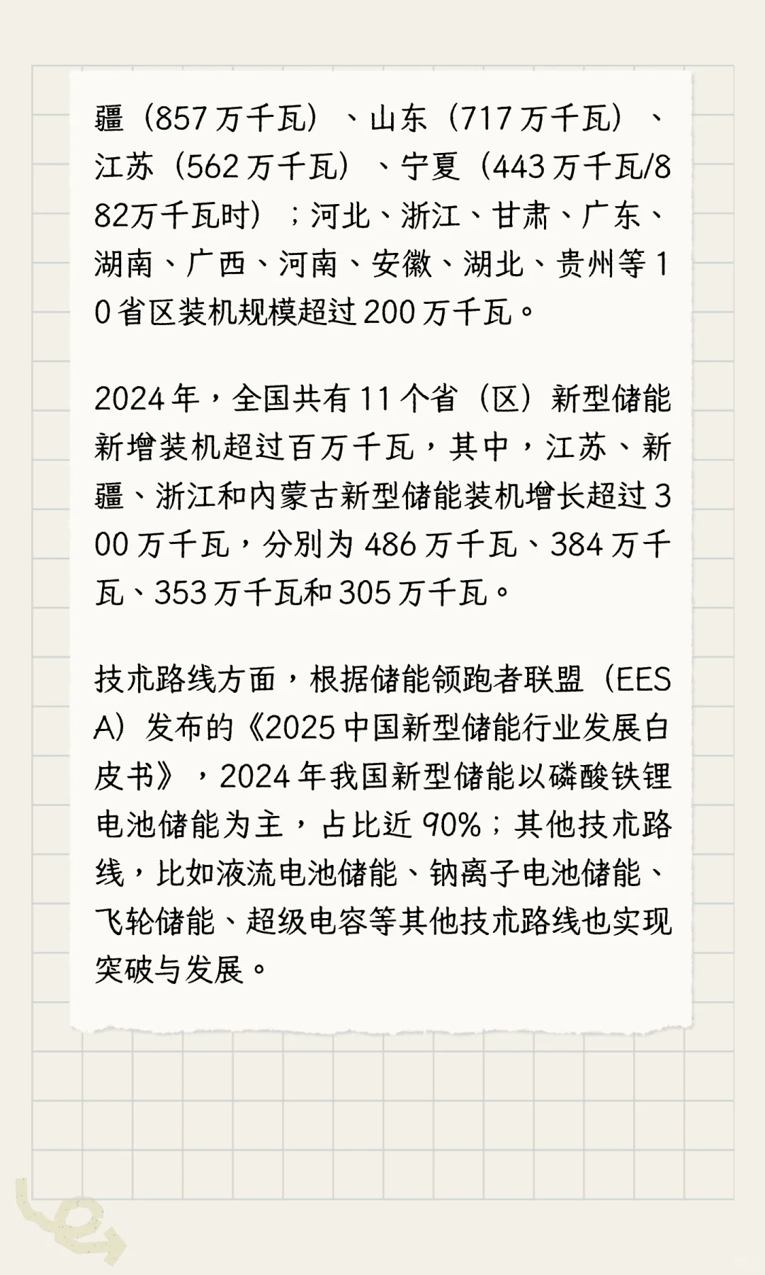 2025年我国新型储能产业发展现状