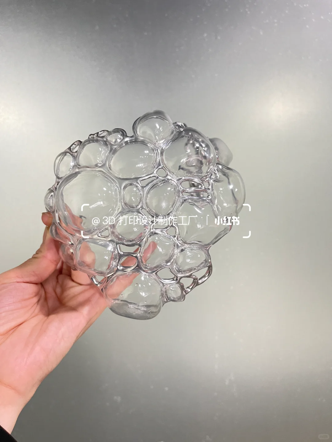 电镀银结合透明树脂