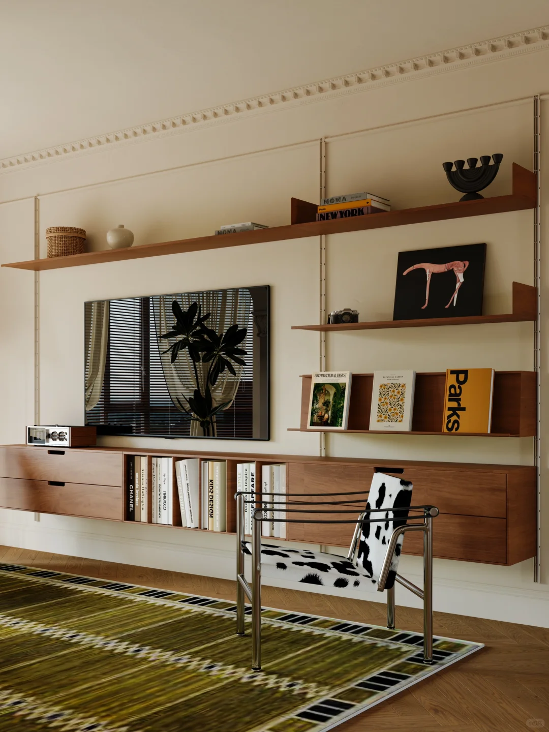 164㎡中古风老房改造，梳理家的布局（附图纸）