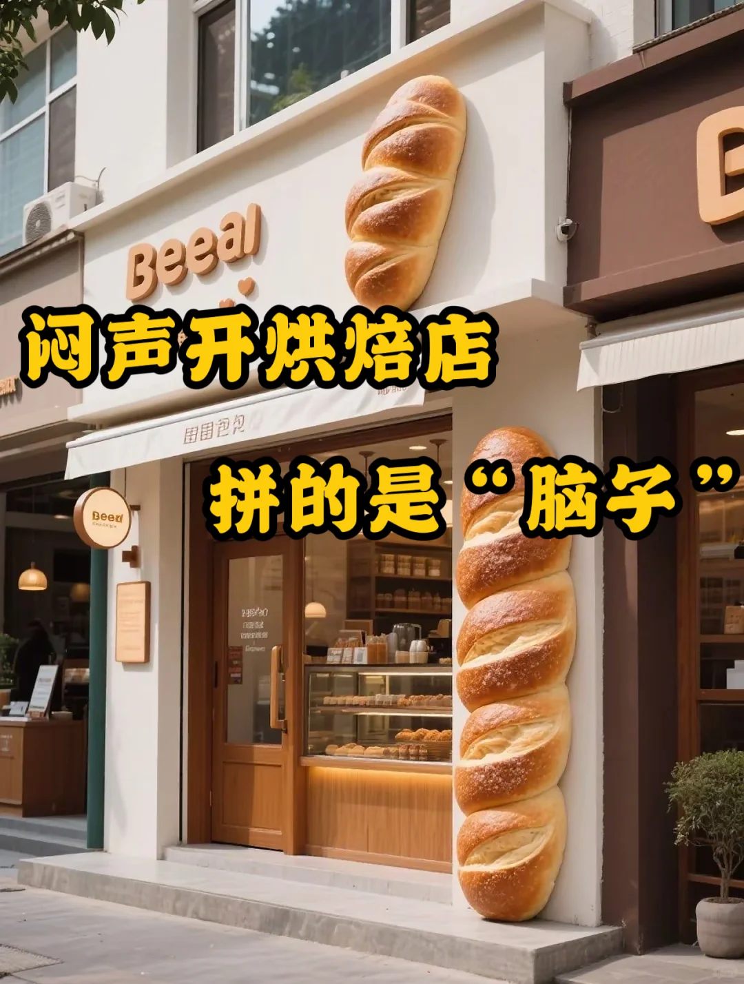 可算发现了,开烘焙店真的不能太守规矩