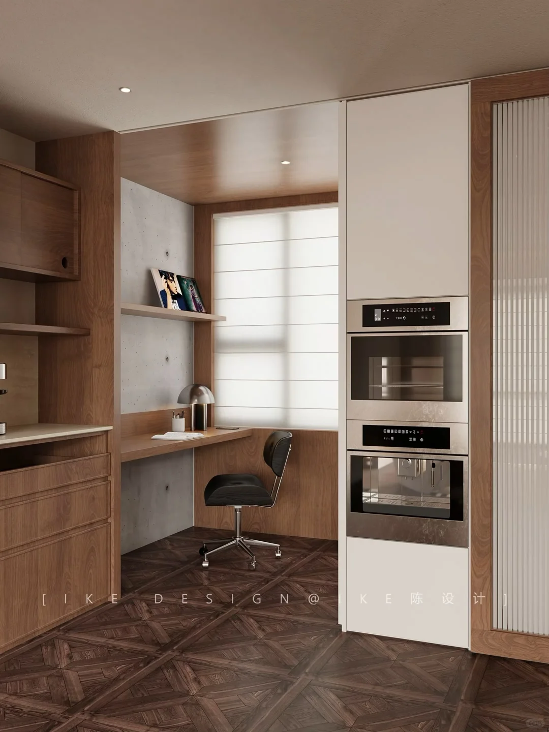 三个空间用一扇门，一门三用，太机智了！