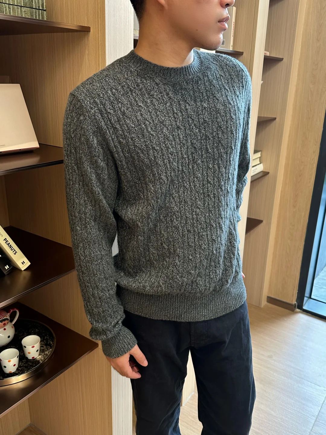 “骄傲作品”LP幽香色100%baby小山羊绒